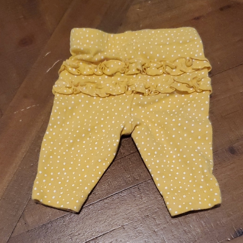 🐻 Carter's Sunny Yellow Dotted Pants - Picture 3 of 3